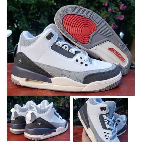 Air Jordan 3 Branded Microfiber Men Shoes